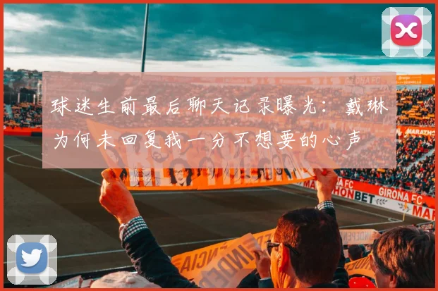 球迷生前最后聊天记录曝光：戴琳为何未回复我一分不想要的心声